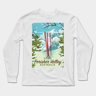 Perisher Valley Australia ski Long Sleeve T-Shirt